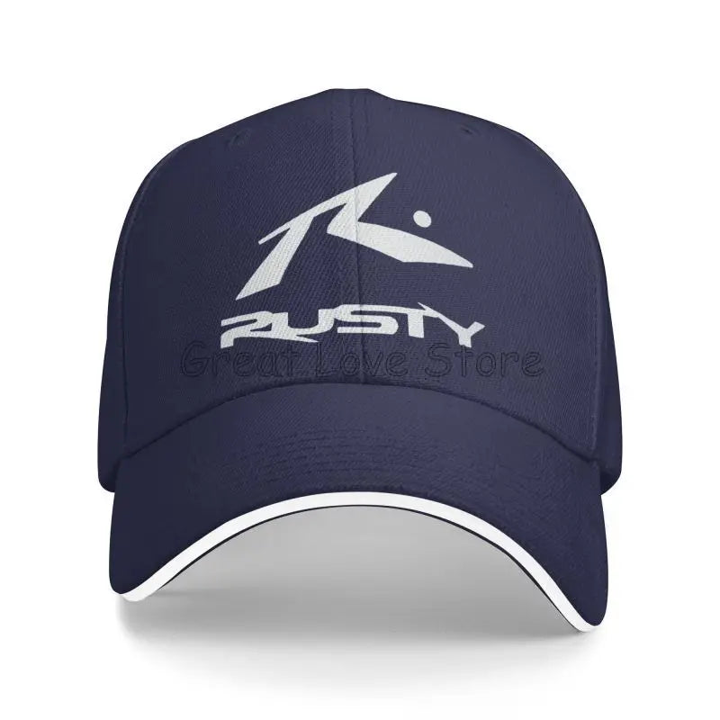 Rusty Surfboards Baseball Cap Unisex Daily Casual Sandwich Hat Summer Sports Sun Protector Bucket Hats Snapback Cap Dad Hat - Tulique