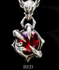 BOCAI Thai Jewelry 100% S925 Sterling Silver Dragon Claw Color Natural Stone Man and Woman Pendant High-End Gifts - Tulique