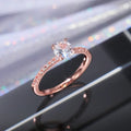 Elegant Eternity Ring - Brilliant Round Zirconia Wedding Band