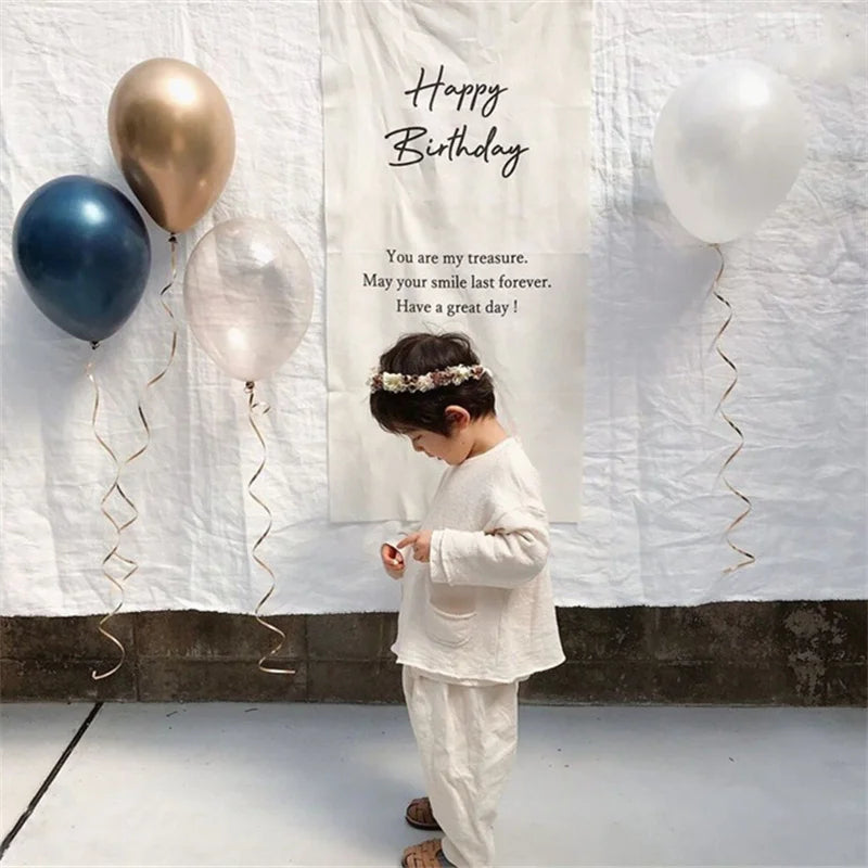 Premium Birthday Backdrop Tapestry - Festive Home Decor