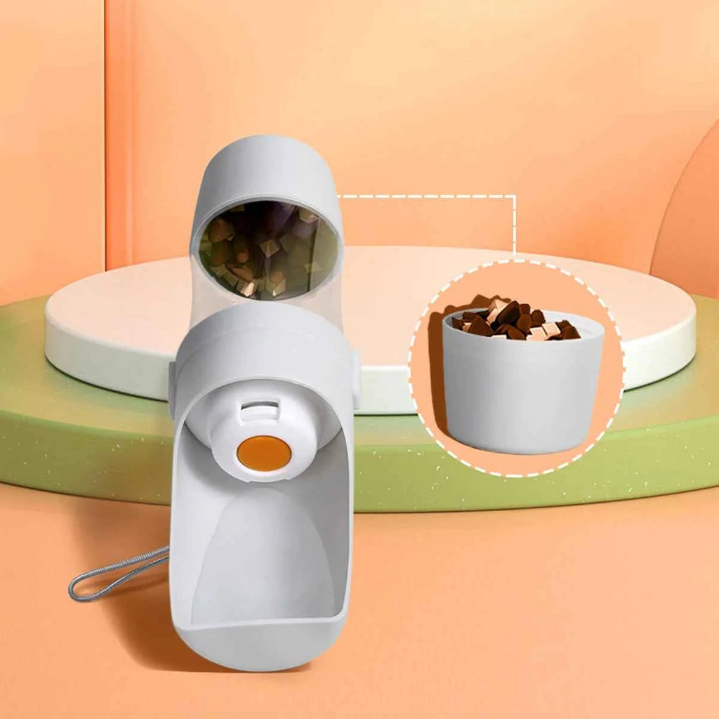 Premium Portable Pet Water Bottle - Food & Water Dispenser