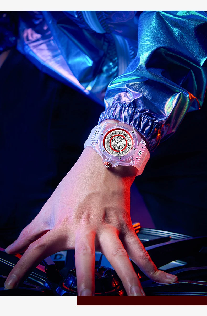 Premium Men's Automatic Luxury Watch - Waterproof & Fashionable