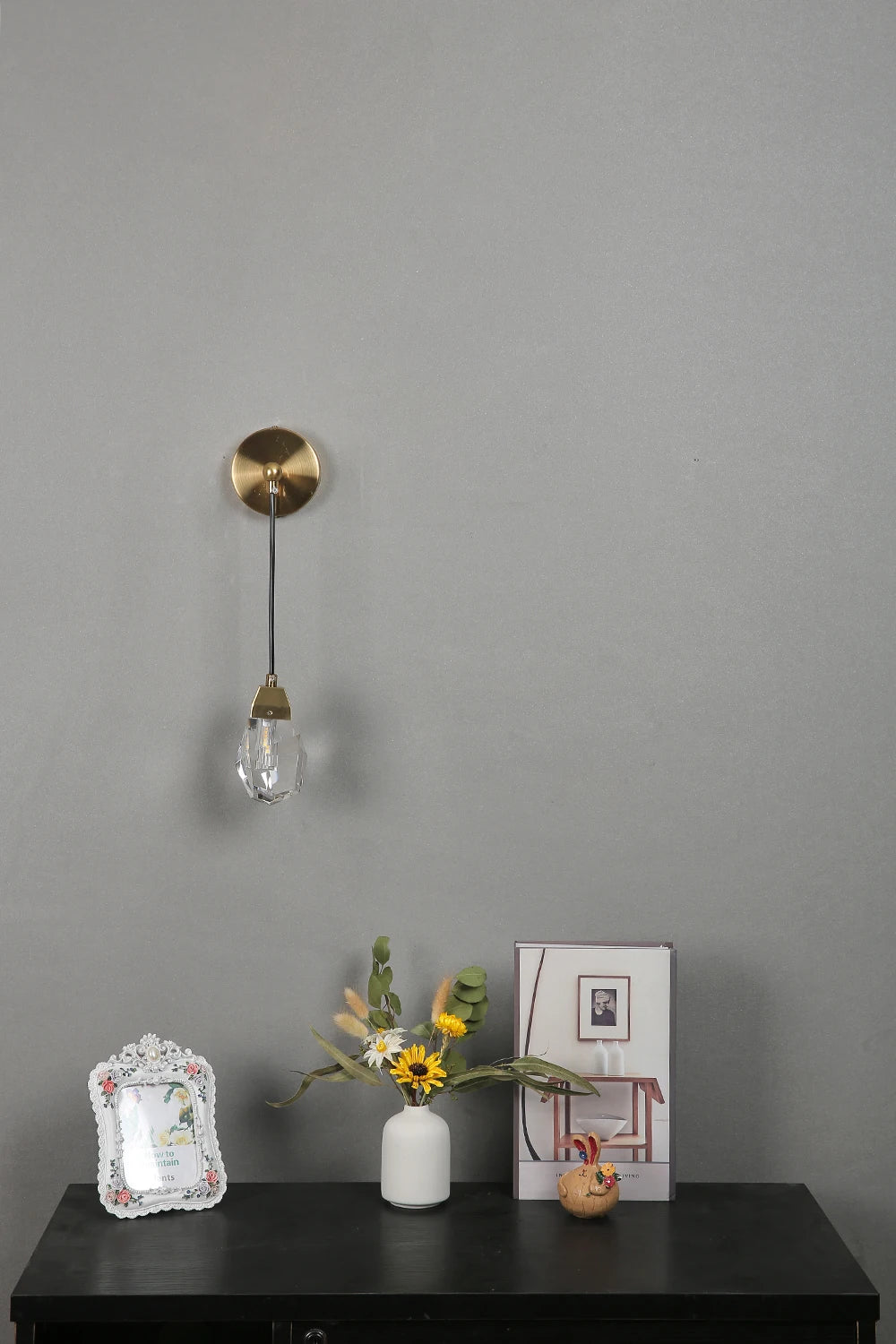 Premium Modern Gold Wall Lamp - G9 Indoor Lighting