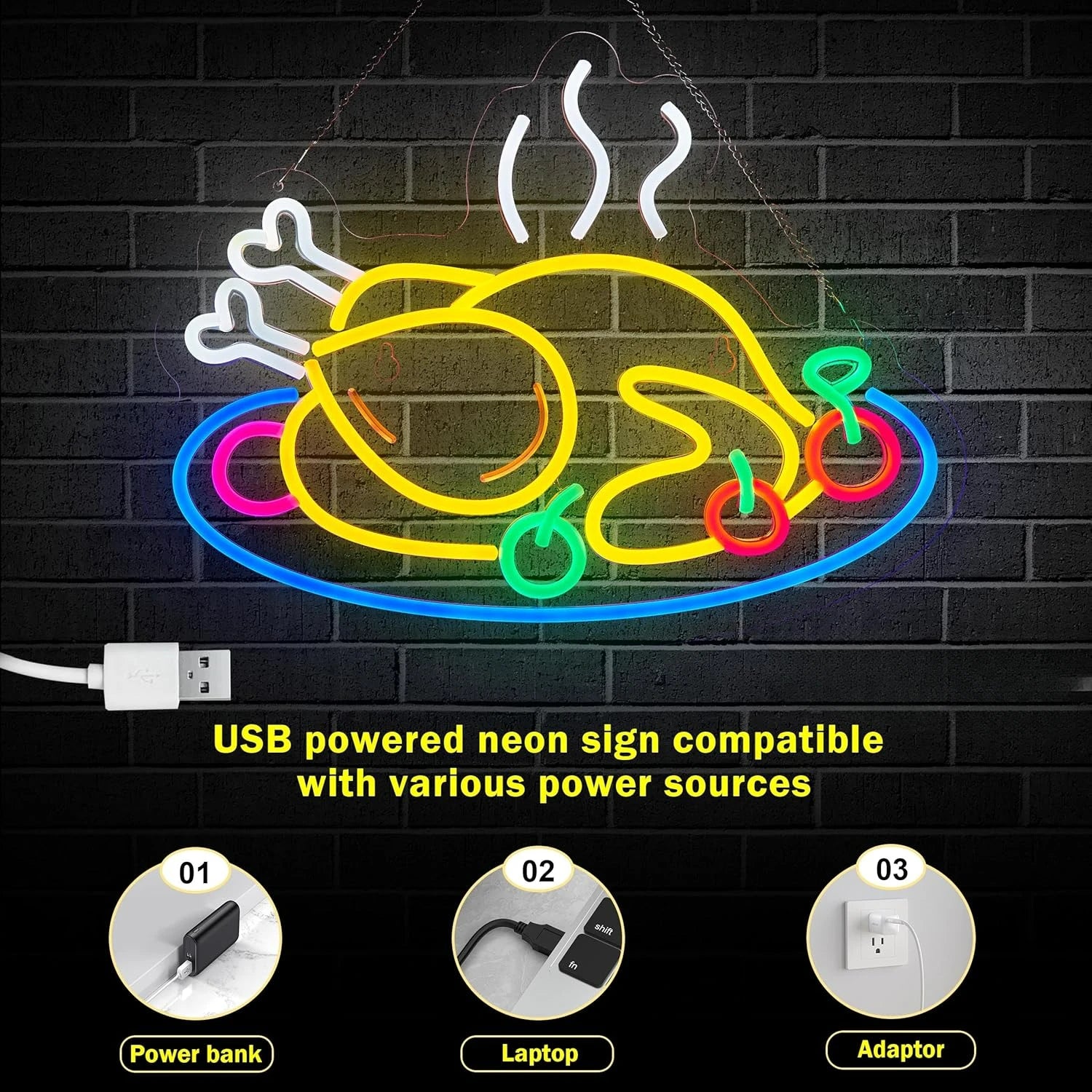 Premium Turkey Neon Sign - Vibrant LED Light