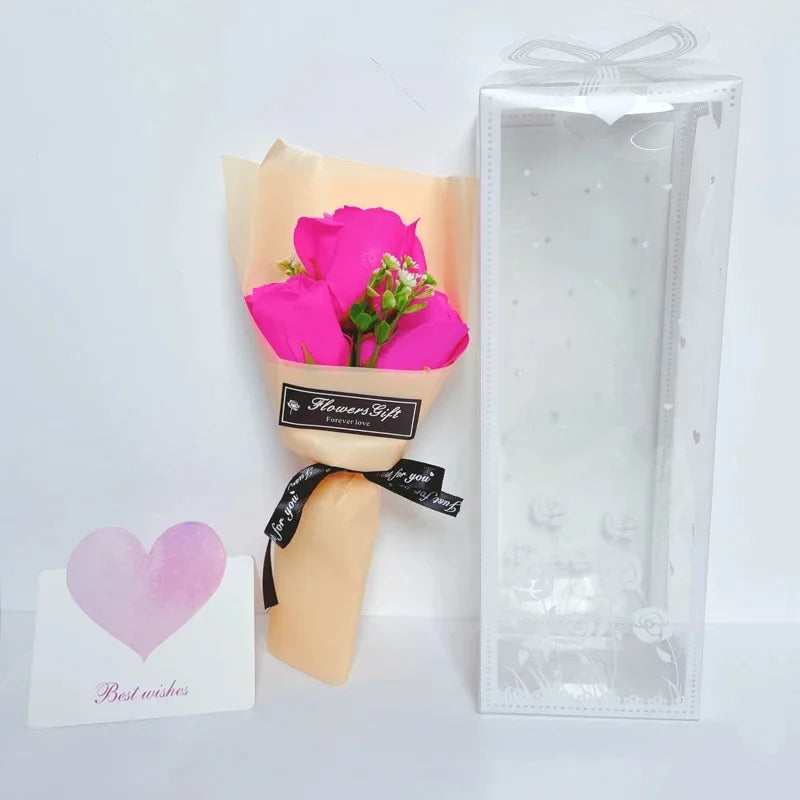 Elegant Premium Artificial Rose Bouquet - Romantic Gift
