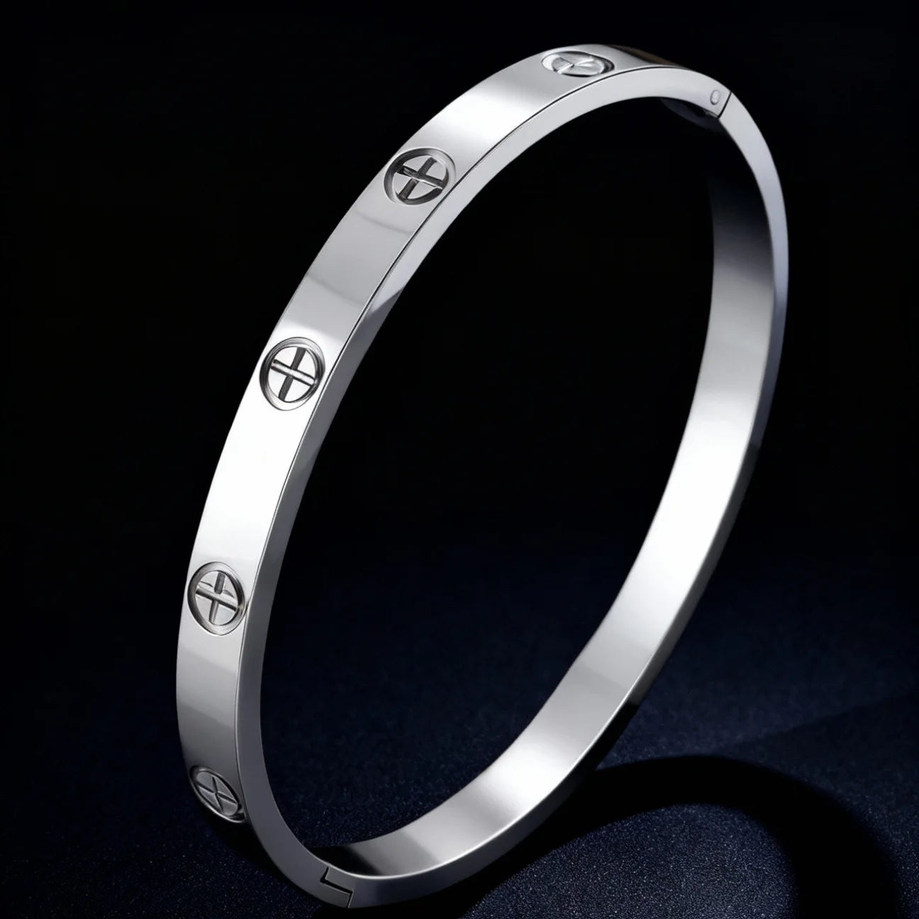 Luxury Roman Numerals Bracelet - Stainless Steel Elegance