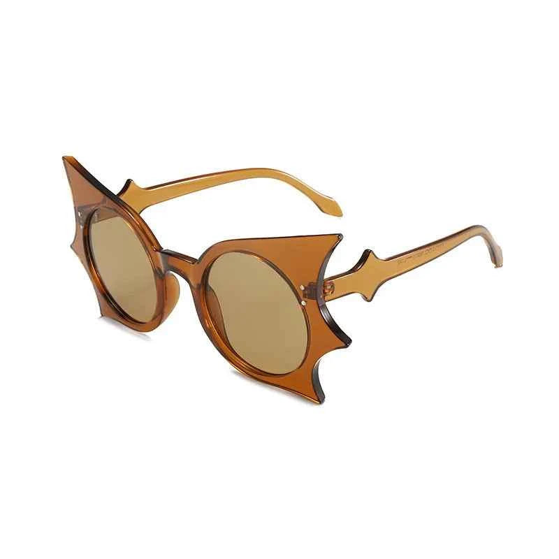 Vintage Special-Shaped Sports Sunglasses - UV Protection