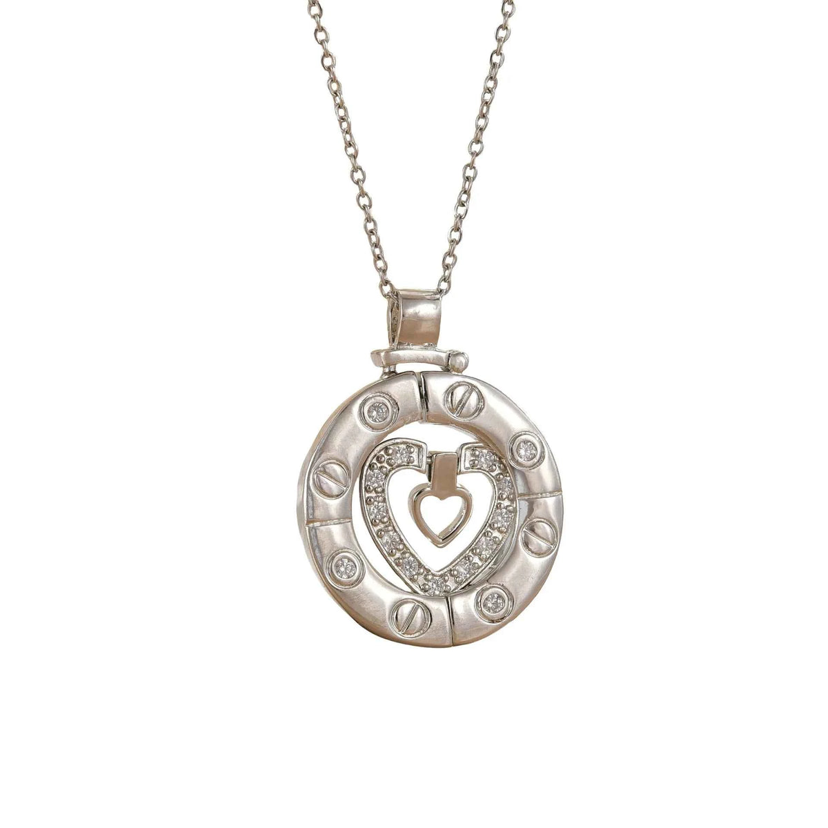 Steps of Heaven Luxury Detachable Titanium Necklace for Women