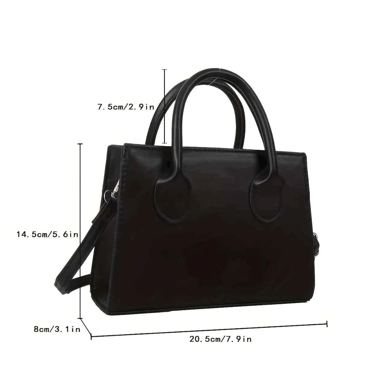 Elegant Mini Crossbody Bag - Chic Top Handle Design