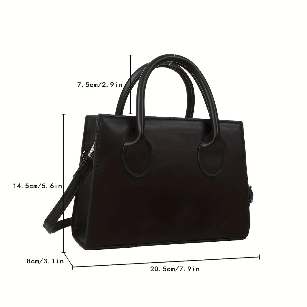 Elegant Mini Crossbody Bag - Chic Top Handle Purse