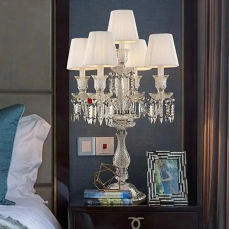 Elegant Luxury Crystal Table Lamp - Modern K9 Design