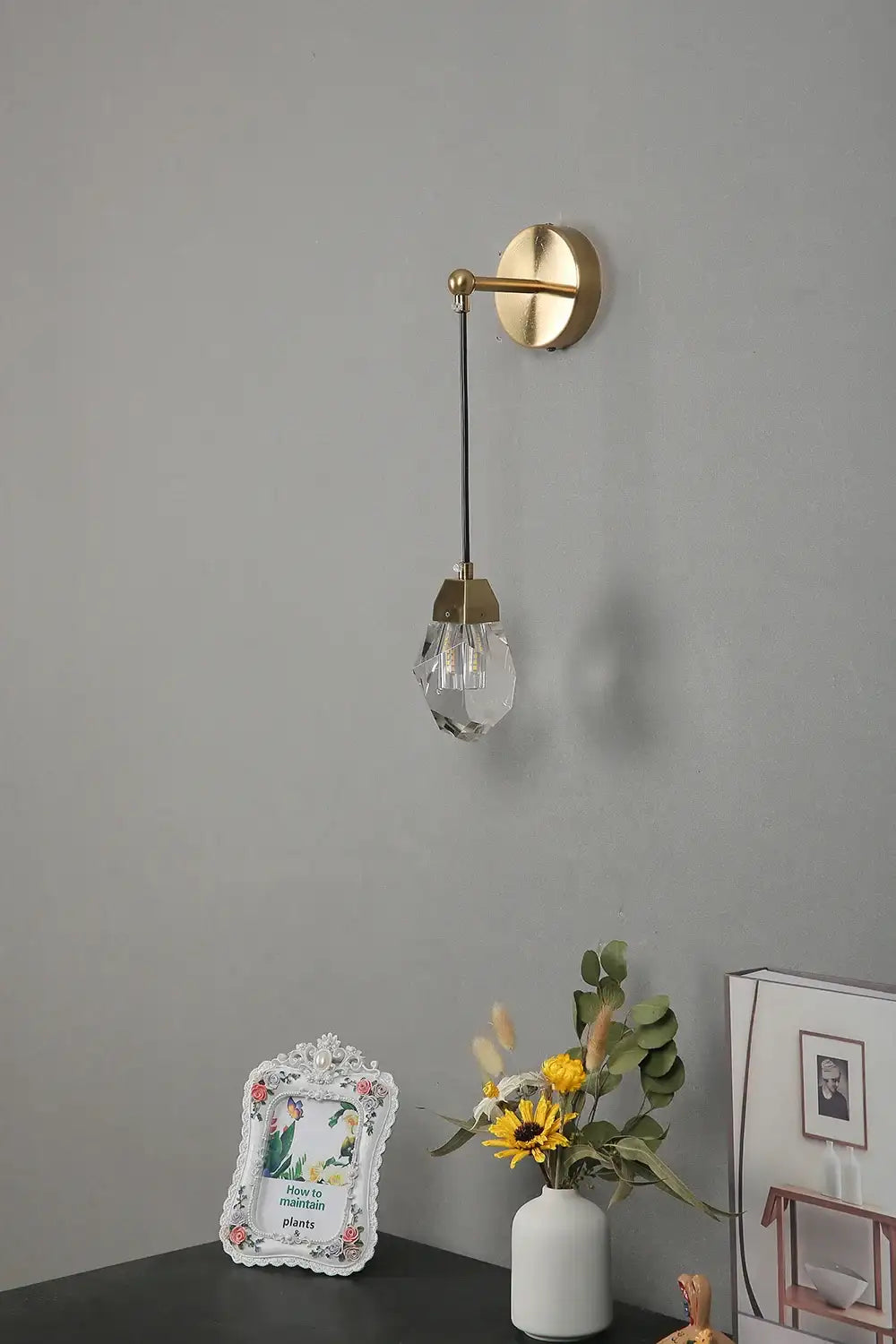 Premium Modern Gold Wall Lamp - G9 Indoor Lighting
