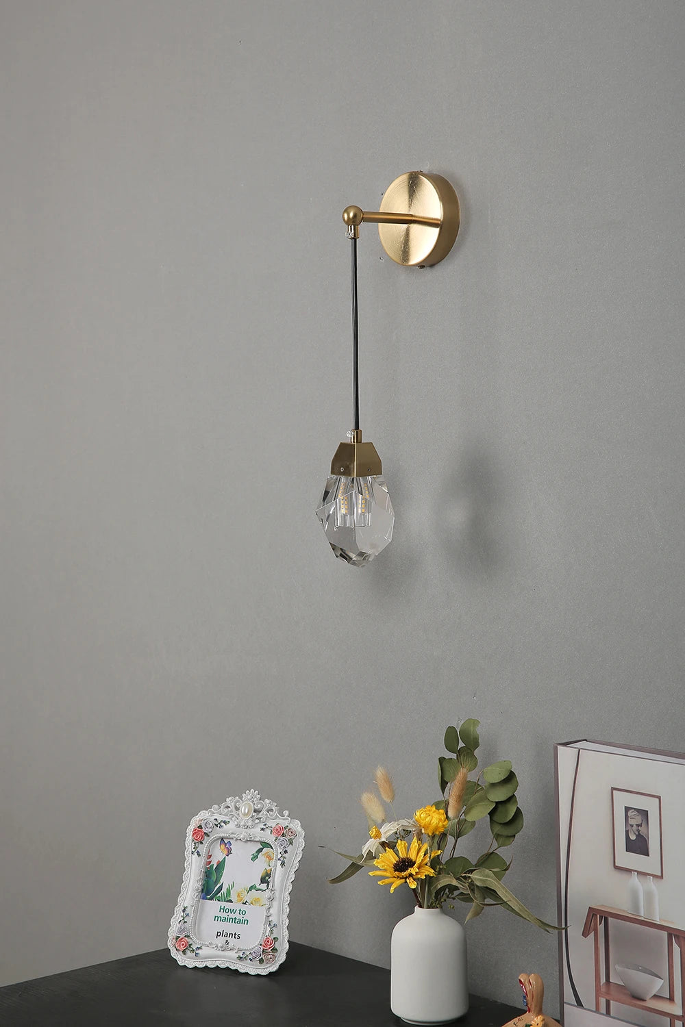 Premium Modern Gold Wall Lamp - G9 Indoor Lighting