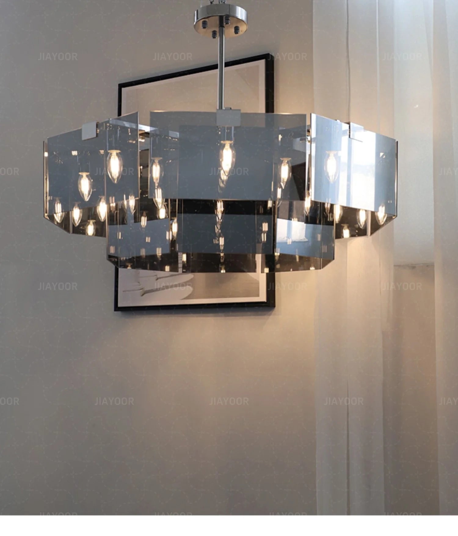 Elegant Modern Pendant Light - LED Ceiling Chandelier