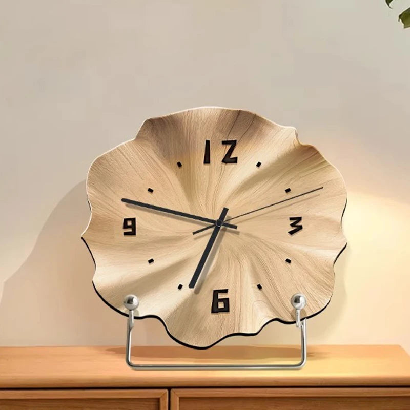 Premium Modern Silent Desk Clock - Nordic Interior Luxury