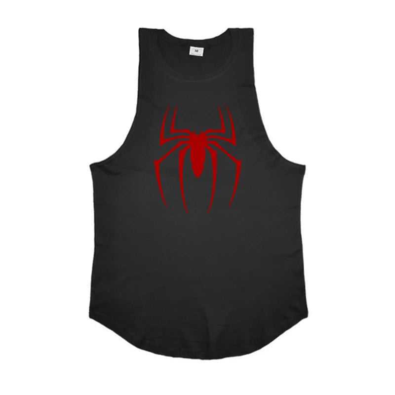 Breathable Men's Running Tank Top - Cotton Gym Sleeveless Shirt