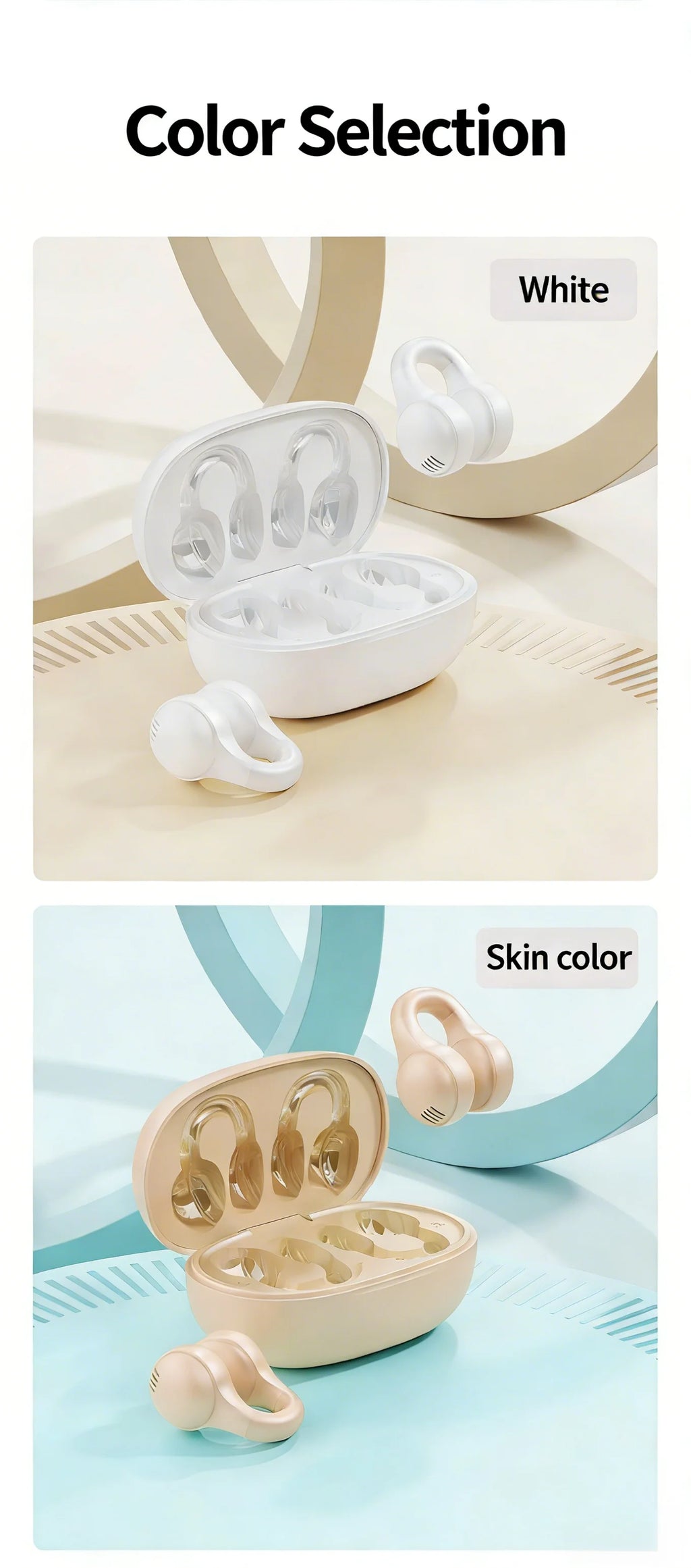 Digital Display Wireless Sports Earbuds - Premium Silicone Noise Reduction