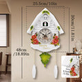 Elegant Cuckoo Wall Clock - European Style Home Decor