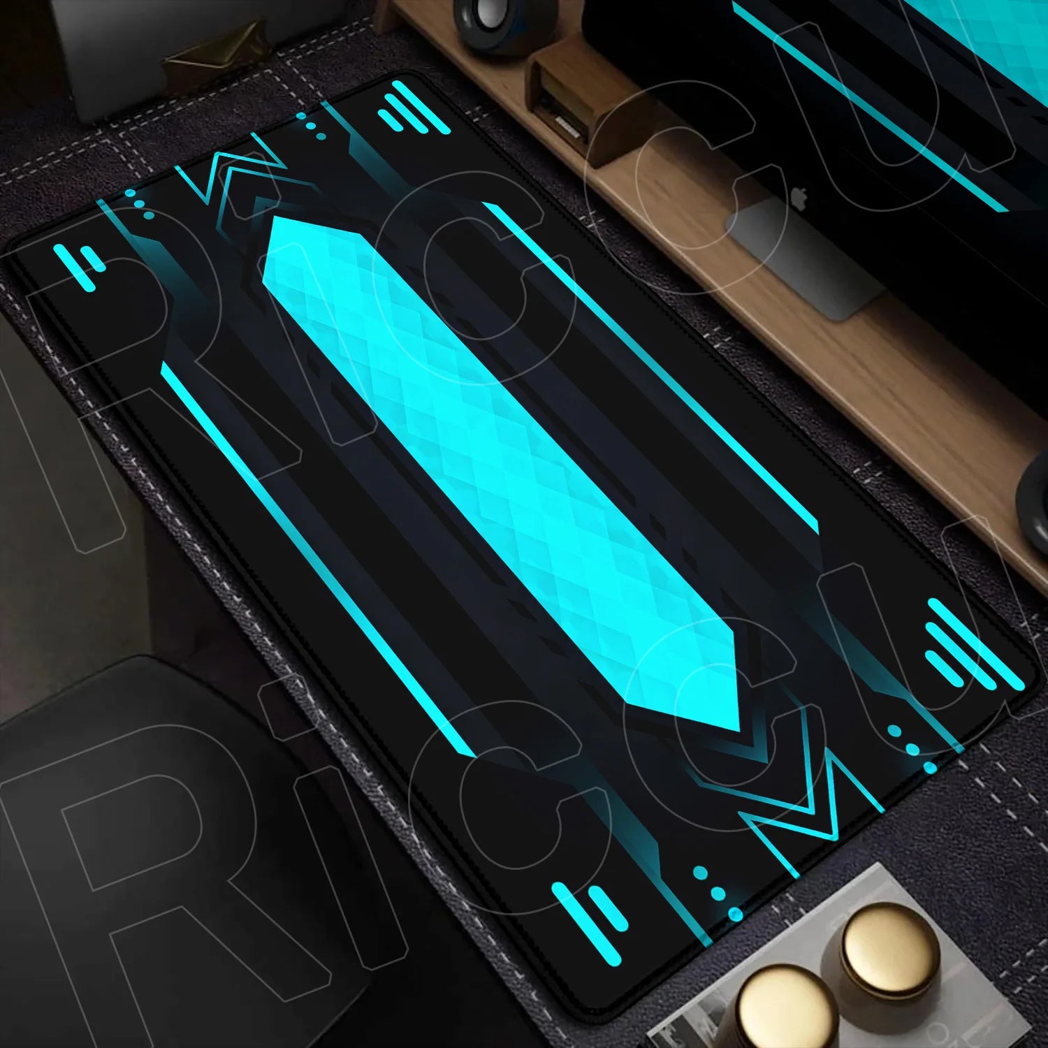 Premium HD Sci-Fi Gaming Mouse Pad - Large Desk Mat