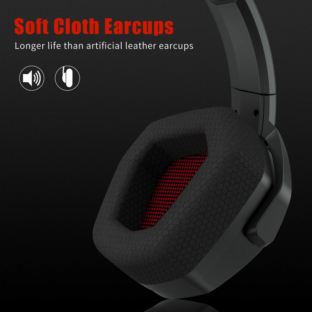 Premium Dual Wireless Gaming Headset - 2.4GHz & Bluetooth 5.3