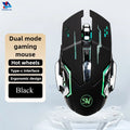 Premium Wireless Gaming Mouse - Rechargeable with RGB Backlight