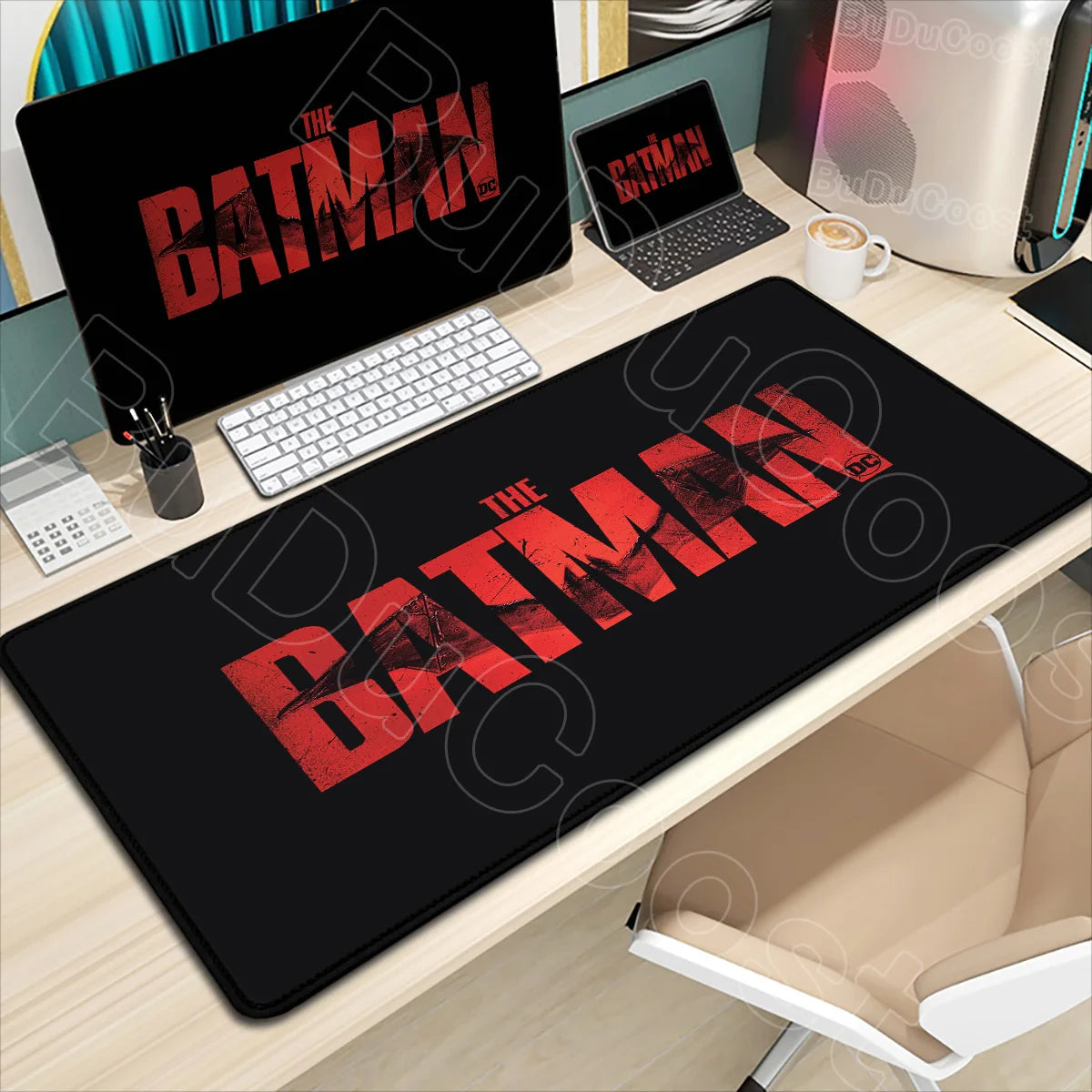 Large Gaming Mouse Pad - HD Waterproof Rubber Desk Mat