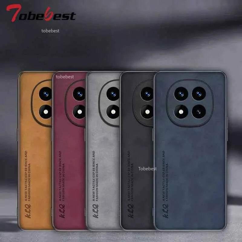 Luxury Sheepskin Leather Case For Xiaomi Redmi Note 14 Pro