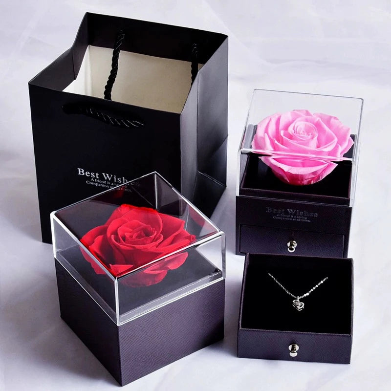 Elegant Girlfriend Projection Necklace - 100 Languages I Love You