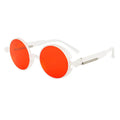 Retro Round Steampunk Sunglasses - Classic Gothic Eyewear