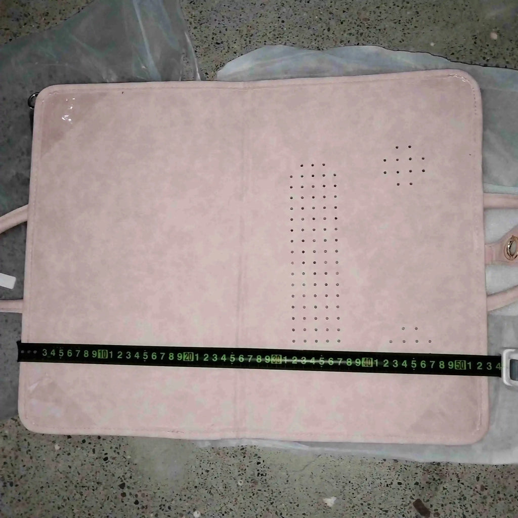Premium Pink Laptop Sleeve with Handle - PU Protective Case