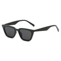 Minimalist Women's High-End Black Gray Glasses - UV400