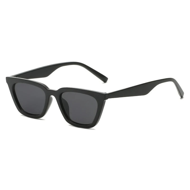 Minimalist Women's High-End Black Gray Glasses - UV400