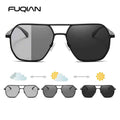 Luxury Metal Photochromic Sunglasses - Polarized UV400