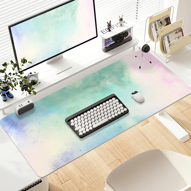 Premium Waterproof Leather Mouse Pad - Large Desk Mat