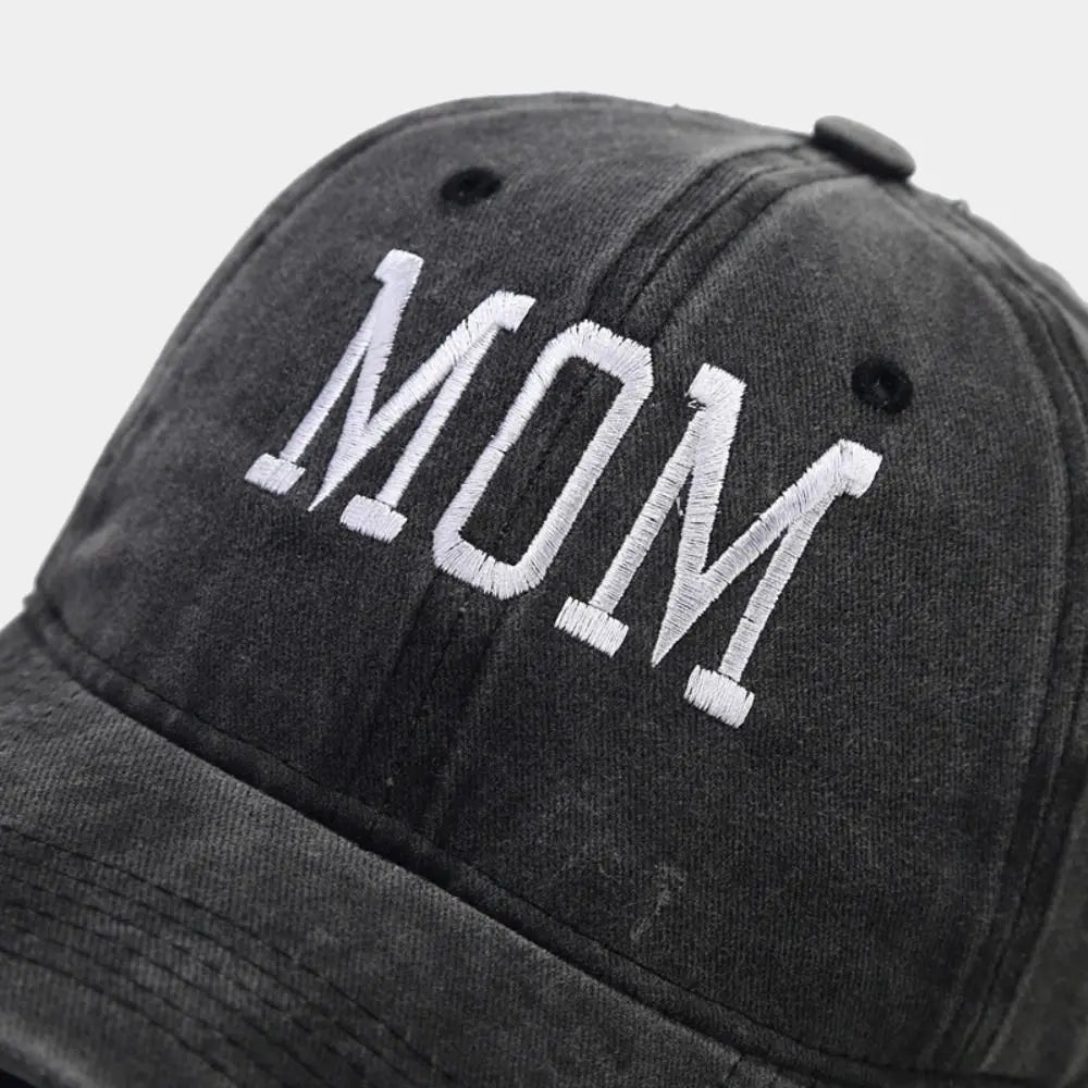 Premium Dad Mom Embroidery Cotton Baseball Cap