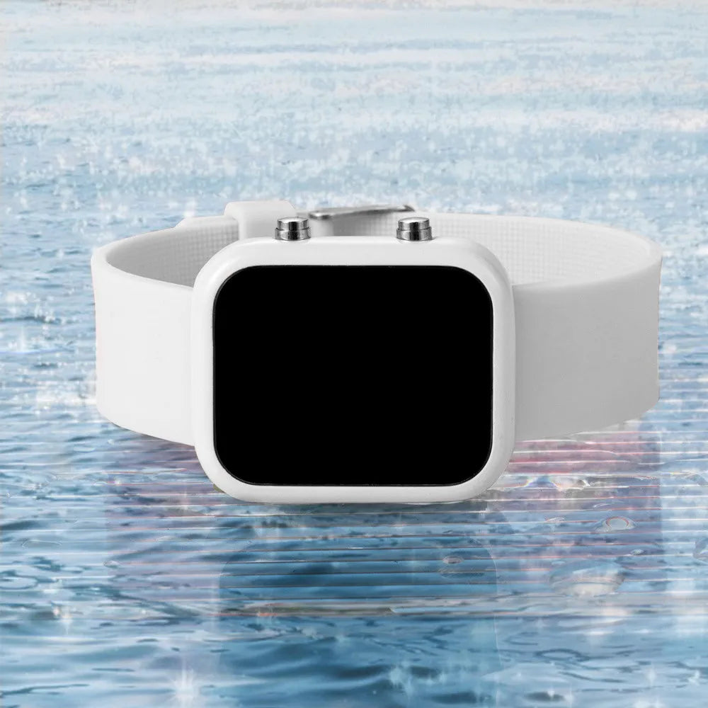 Elegant Digital Sports Watch - Luminous LED Display