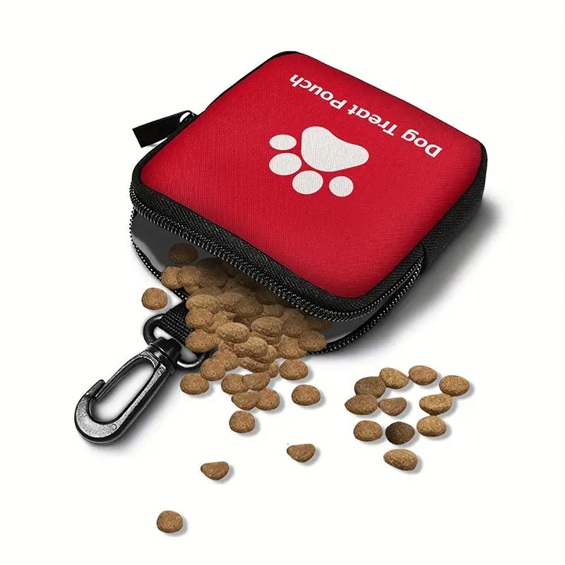 Premium Portable Pet Treat Bag - Ideal for Outdoor Walks