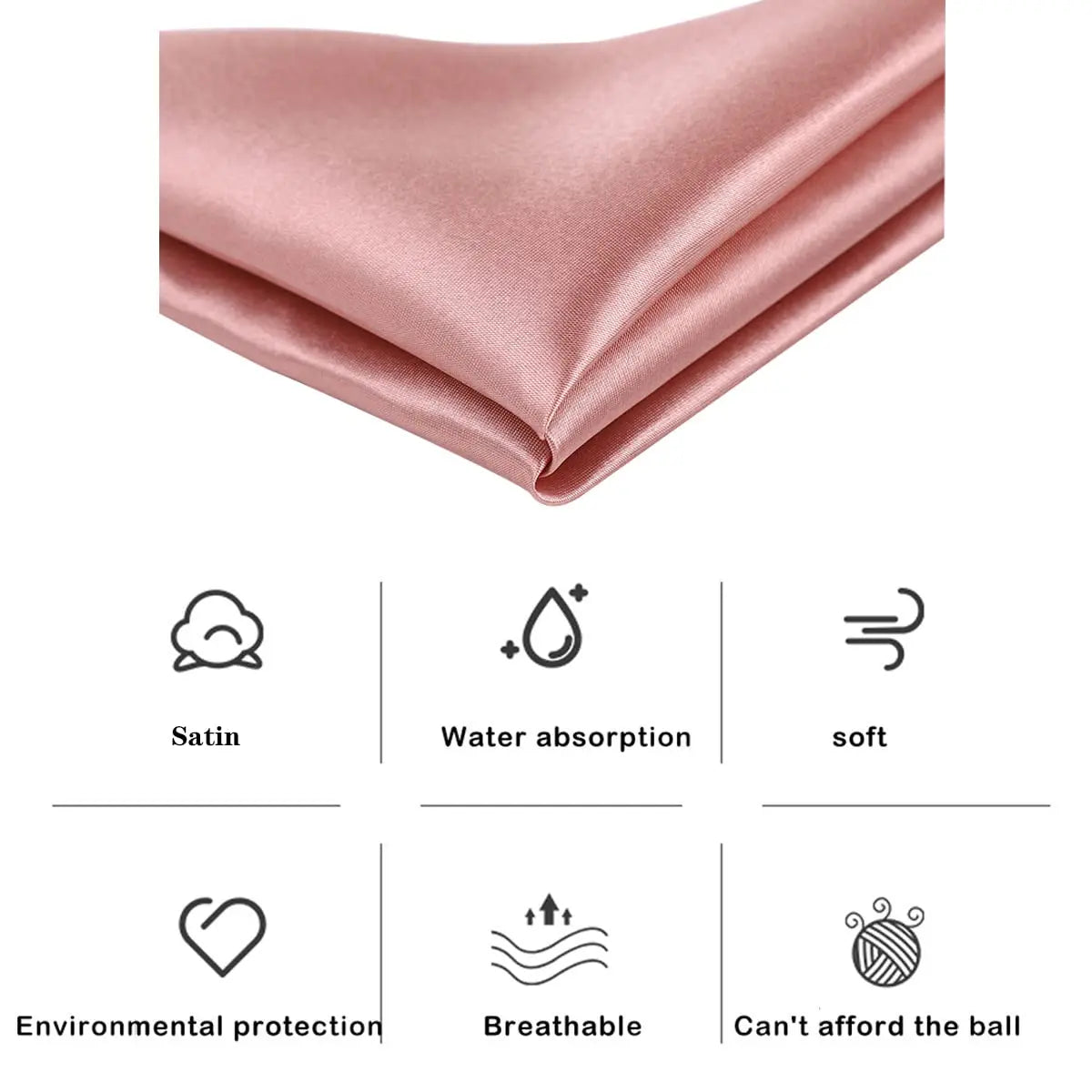 Elegant Satin Dinner Napkins - Set of 24 Square 12x12