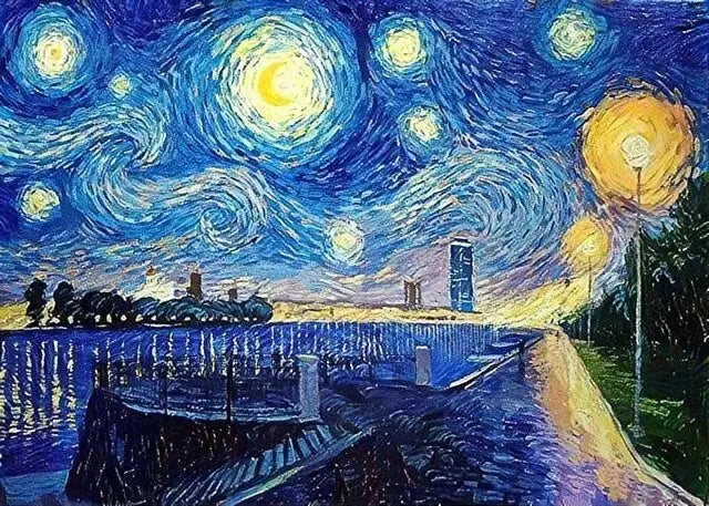 Premium Starry Sky Diamond Painting Kit