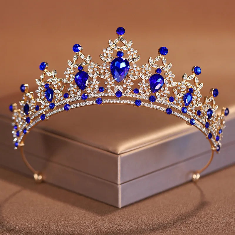 Luxury Bridal Tiaras and Crowns - Elegant Princess Headpiece