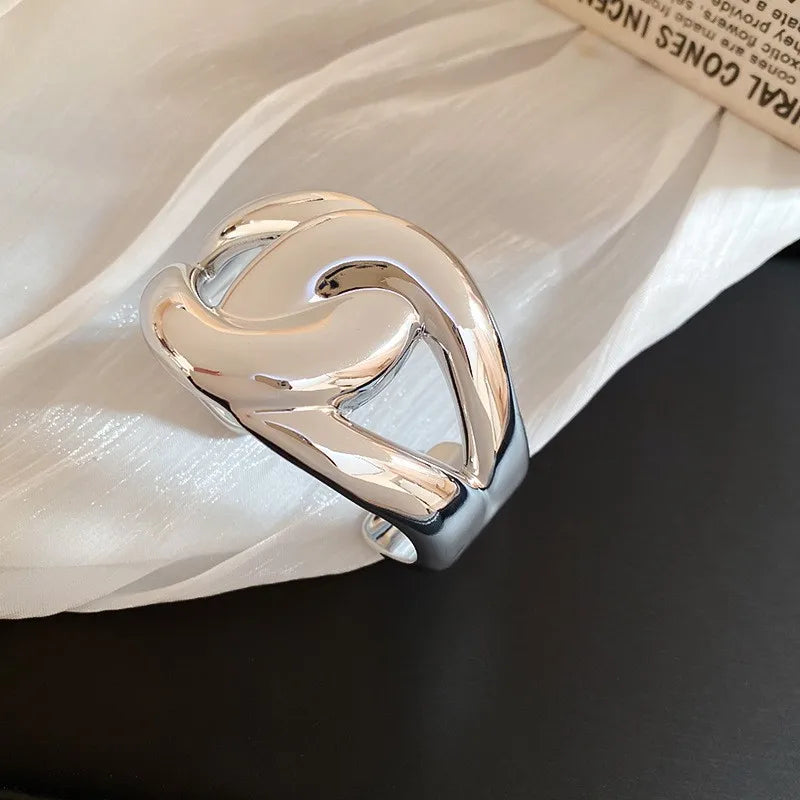 Elegant Luxury Wide Edge Bracelet - Personalized Temperament