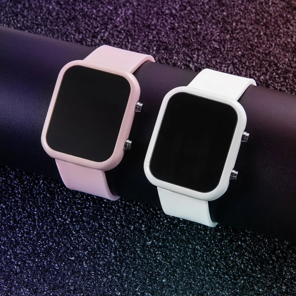 Elegant Digital Sports Watch - Luminous LED Display