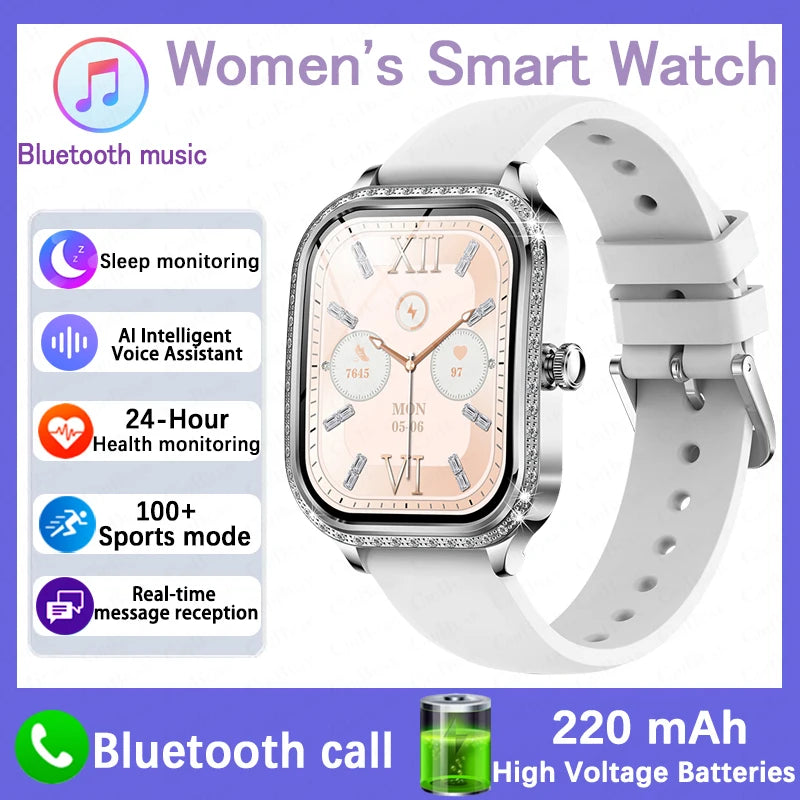Luxury Smart Watch for Women - 1.75" HD Display & Bluetooth