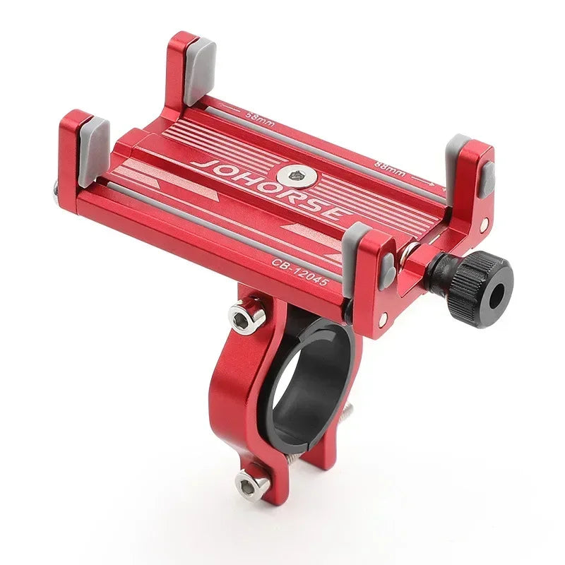 Premium CNC Aluminum Bike Phone Holder - Secure Mount