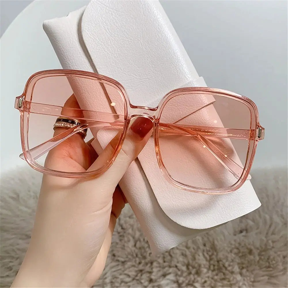 Luxury Vintage Square Oversized Sunglasses for Women