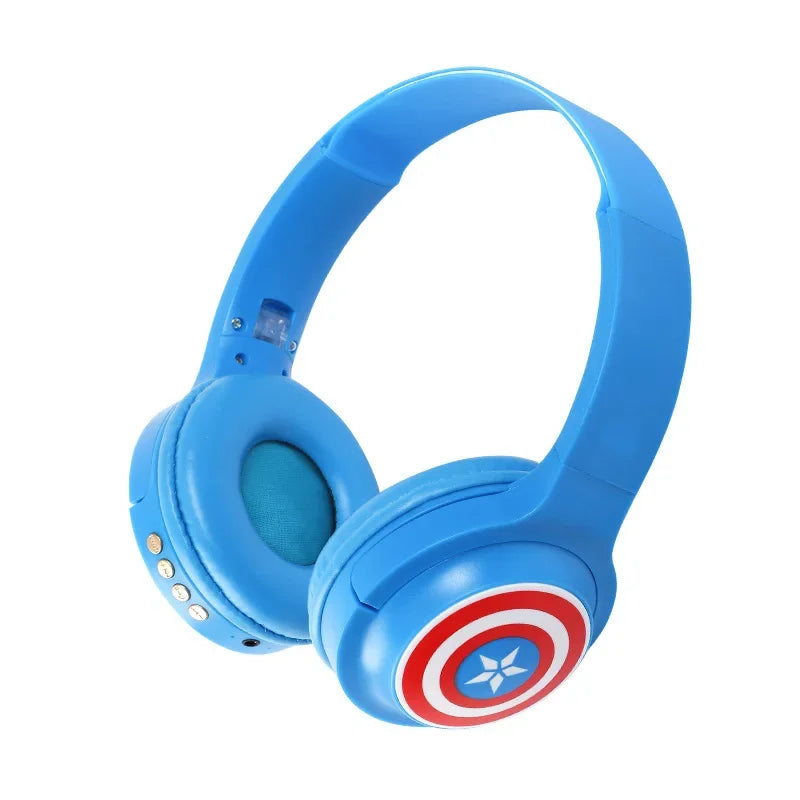 Premium Wireless Bluetooth Headphones - Over-Ear Stereo Cartoon Headset