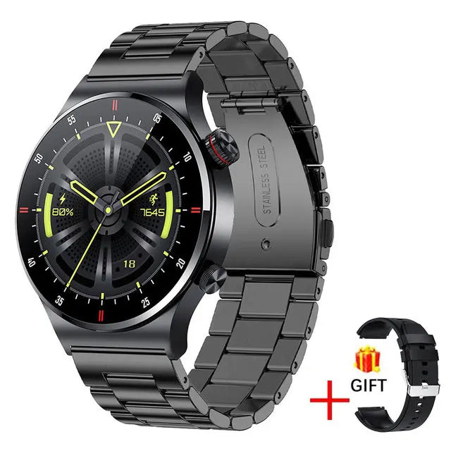 Luxury QW33 Smart Watch - NFC & Bluetooth Calling