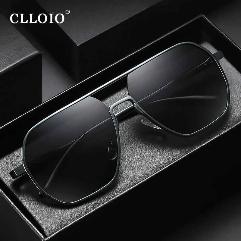 Premium Aluminum Photochromic Sunglasses - Polarized Anti-Glare