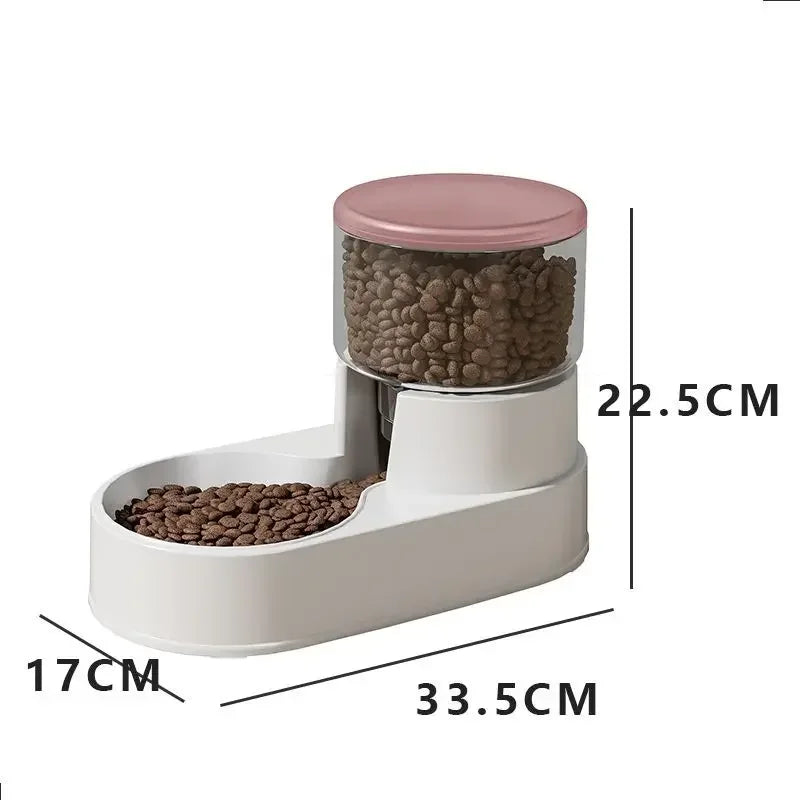 Premium Automatic Pet Feeder - Large Capacity & Dual Function