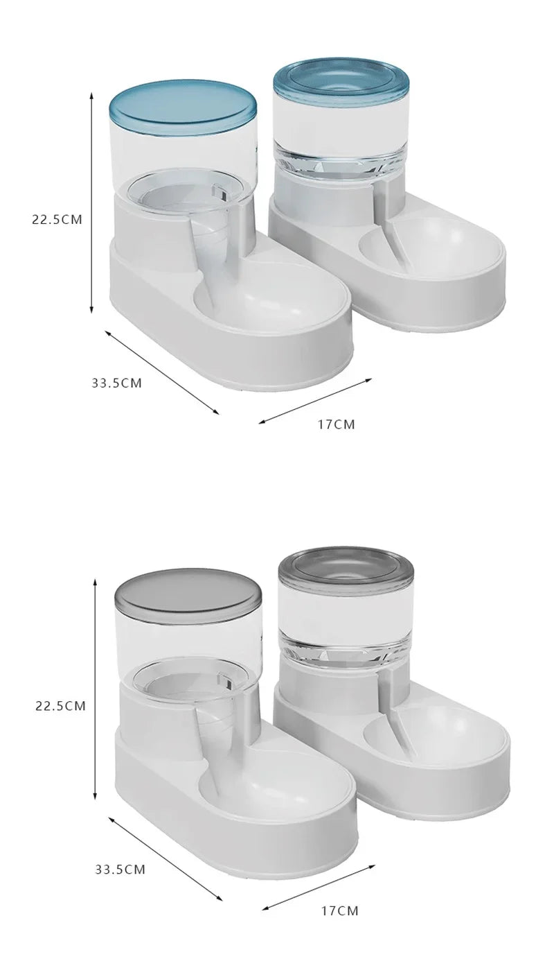 Premium Automatic Pet Feeder - Large Capacity & Dual Function